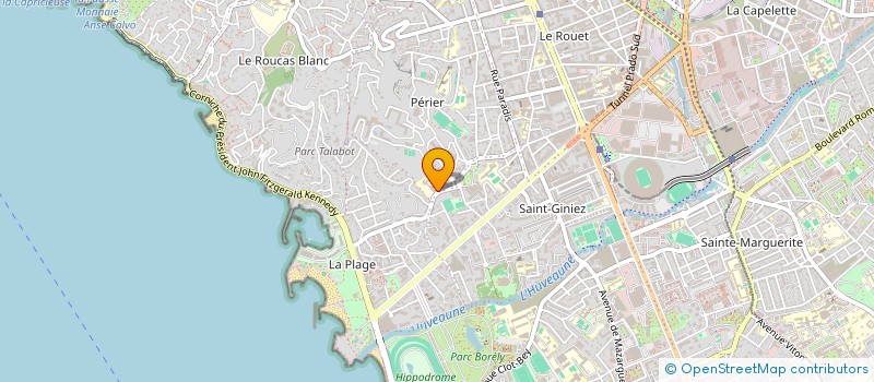 localisation de l'entreprise GRAND COEUR à MARSEILLE