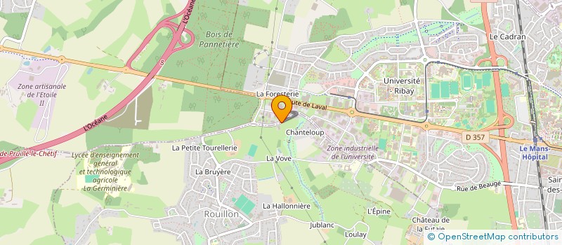 localisation de l'entreprise GRAND COMME CA  ROUILLON