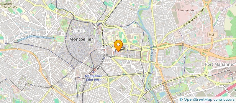localisation de l'entreprise GRAND COUR à MONTPELLIER