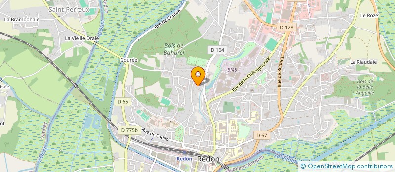 localisation de l'entreprise GRAND COUR TERRE  REDON