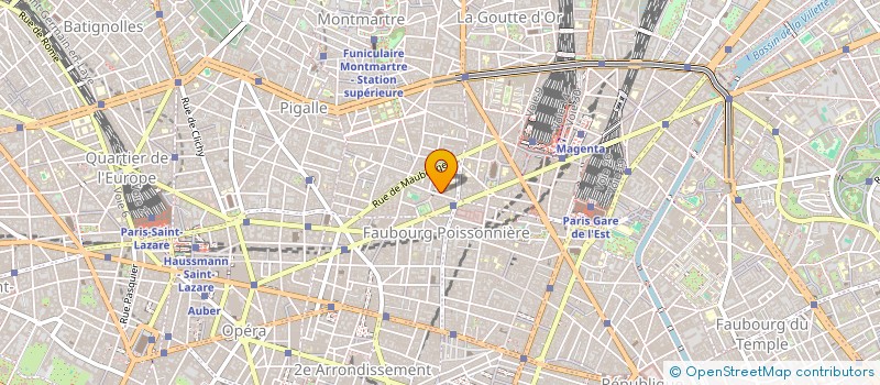 localisation de l'entreprise GRAND DEFOULOIR  PARIS