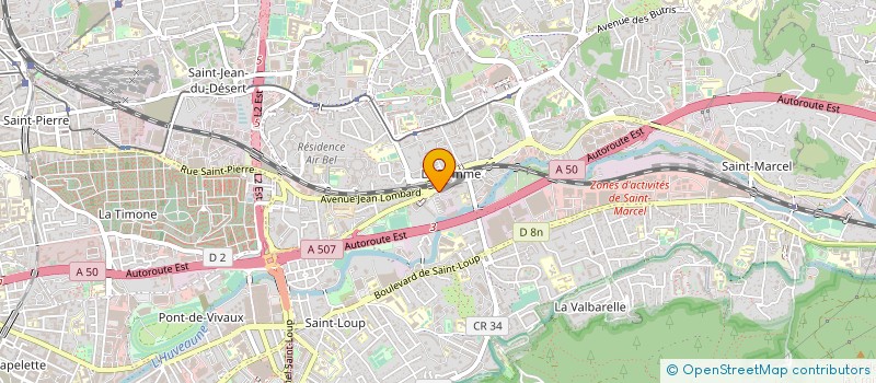 localisation de l'entreprise GRAND DELTA DISTRIBUTION AUTOMATIQUE à MARSEILLE