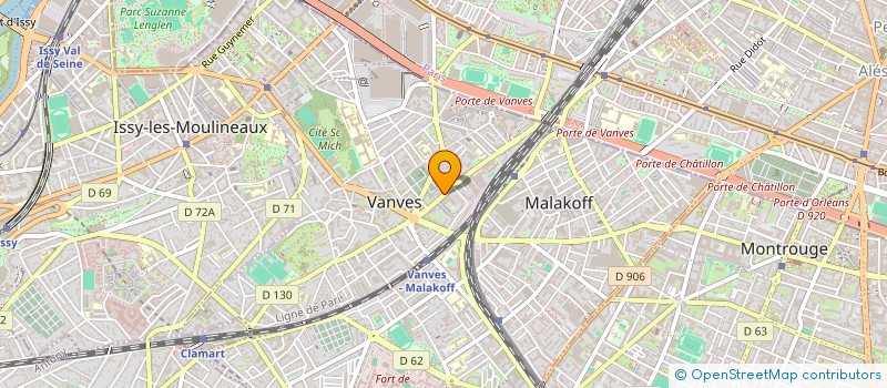 localisation de l'entreprise GRAND-DIS-OSE à VANVES