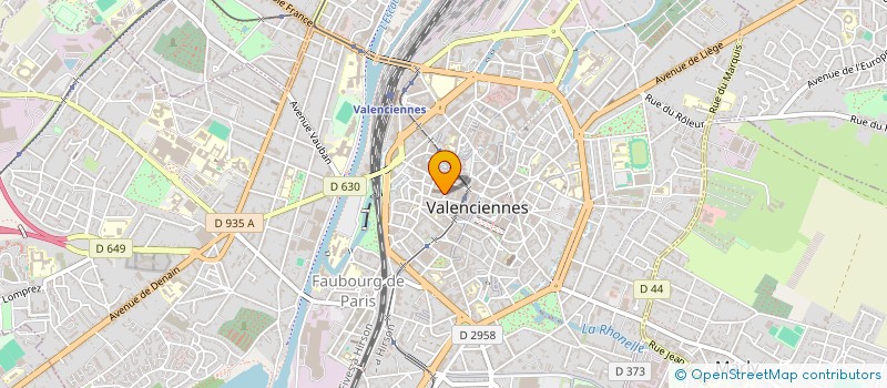 localisation de l'entreprise GRAND DOYENNE DE VALENCIENNES à VALENCIENNES