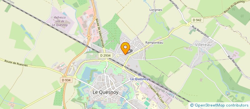 localisation de l'entreprise GRAND DOYENNE DU PAYS DE MORMAL à LE QUESNOY