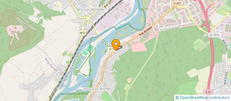 localisation de l'entreprise GRAND EST BUREAUTIQUE  SARREBOURG