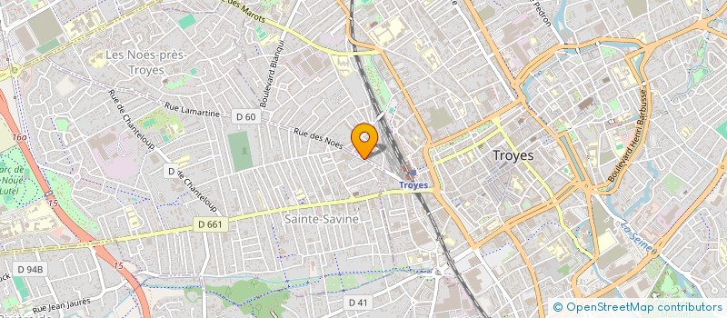 localisation de l'entreprise GRAND EST EMO  TROYES