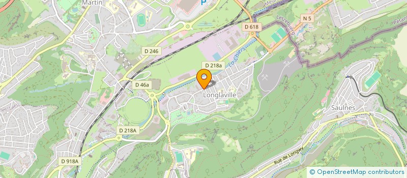 localisation de l'entreprise GRAND EST FACADES  LONGLAVILLE