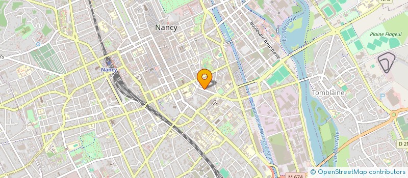 localisation de l'entreprise GRAND EST PATRIMOINE  NANCY