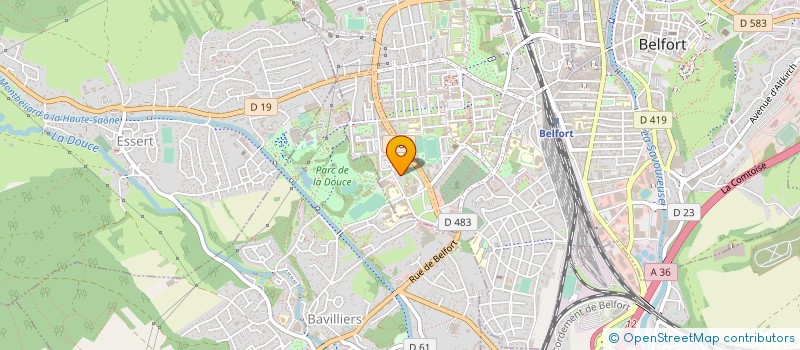 localisation de l'entreprise GRAND EST PLATRERIE  ZIMMERSHEIM