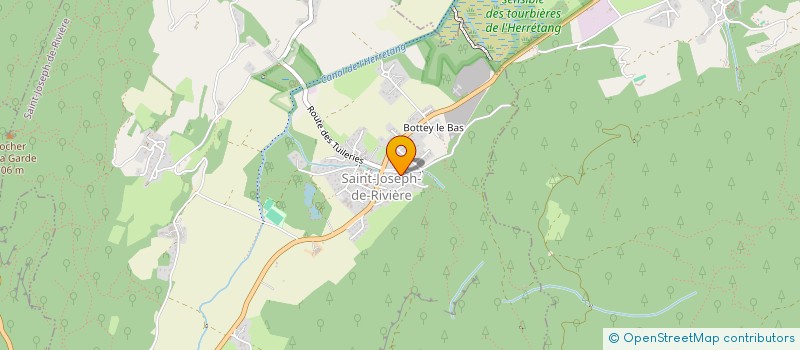 localisation de l'entreprise GRAND GALBERT  SAINT-JOSEPH-DE-RIVIERE