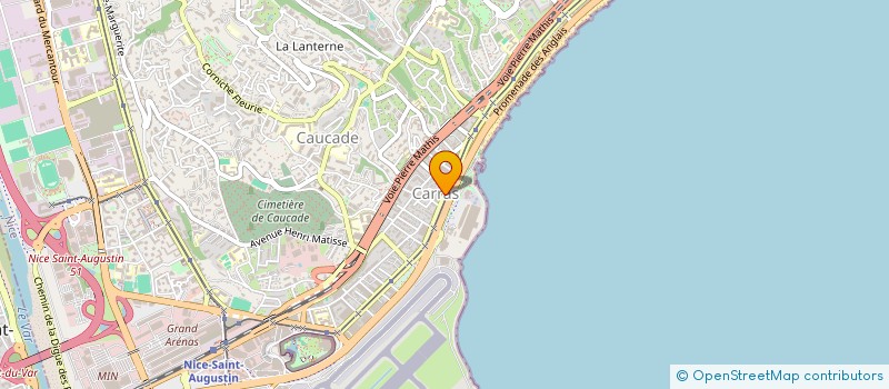 localisation de l'entreprise GRAND GARAGE DES BOSQUETS à NICE