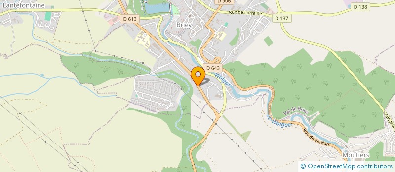 localisation de l'entreprise GRAND GARAGE EUROPEEN à VAL DE BRIEY