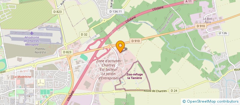 localisation de l'entreprise GRAND GARAGE SULLY à NOGENT-LE-PHAYE