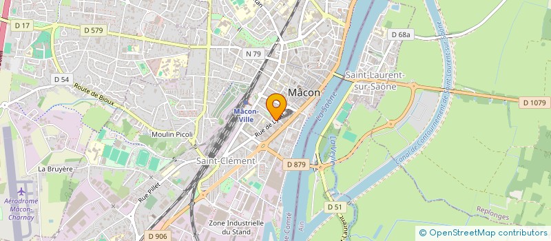 localisation de l'entreprise GRAND GARAGE TABAKIAN à MACON