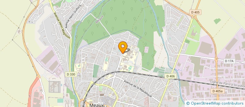 localisation de l'entreprise GRAND HOPITAL DE L EST FRANCILIEN à MEAUX