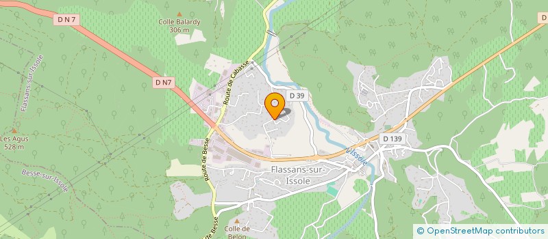 localisation de l'entreprise GRAND HORIZON  FLASSANS-SUR-ISSOLE