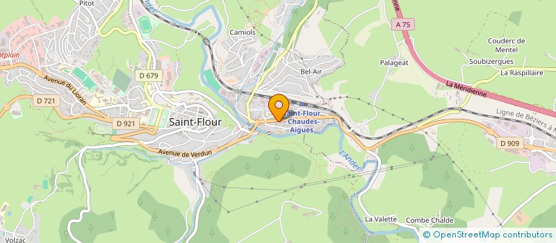 localisation de l'entreprise GRAND HOTEL L'ETAPE à SAINT-FLOUR