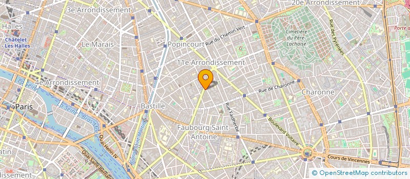 localisation de l'entreprise GRAND HOTEL NOUVEL OPERA  PARIS