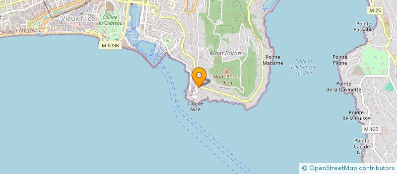 localisation de l'entreprise GRAND INVEST BLEU RIVAGE à NICE