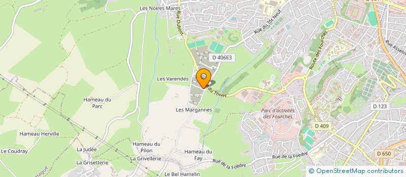 localisation de l'entreprise GRAND JOUR ET DESIGN à CHERBOURG-EN-COTENTIN