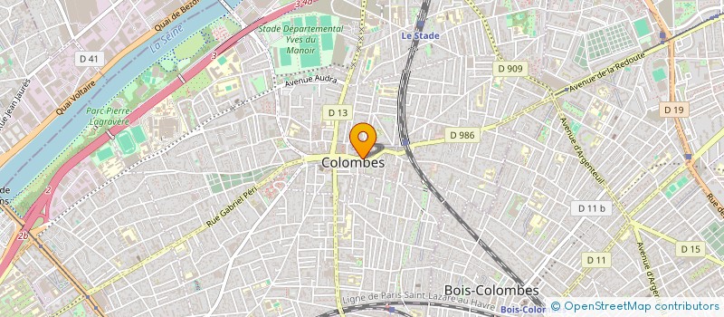 localisation de l'entreprise GRAND LAB  PARIS