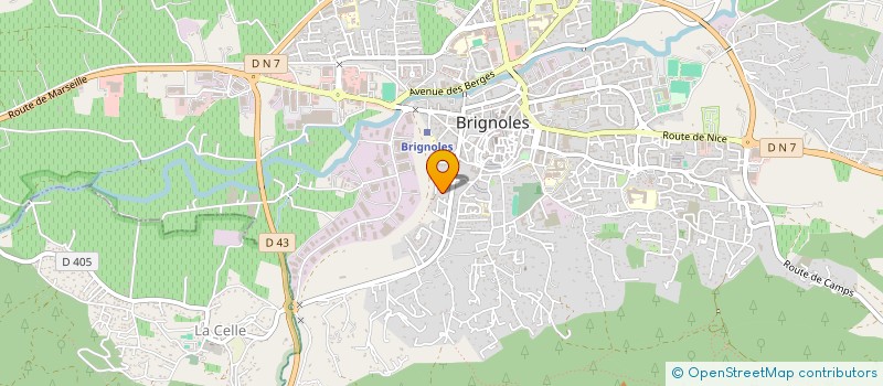 localisation de l'entreprise GRAND LARGE à TOURVES