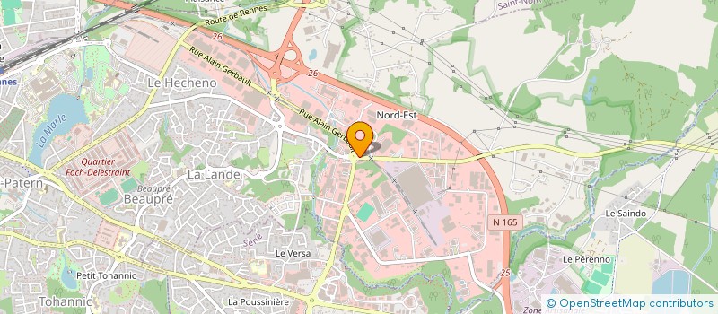 localisation de l'entreprise GRAND LARGUE à VANNES