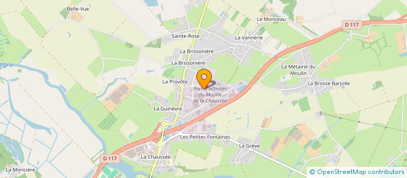 localisation de l'entreprise GRAND LIEU CARRELAGE à SAINT-PHILBERT-DE-GRAND-LIEU