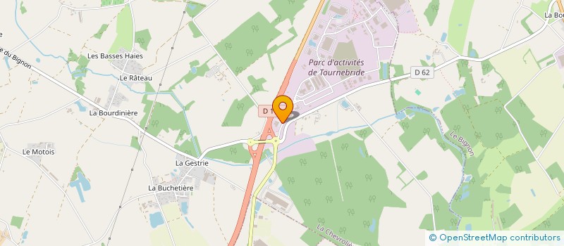 localisation de l'entreprise GRAND LIEU COMMUNAUTE  LA CHEVROLIERE