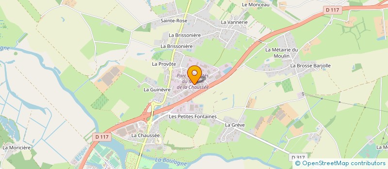 localisation de l'entreprise GRAND LIEU DECOUPE  SAINT-PHILBERT-DE-GRAND-LIEU