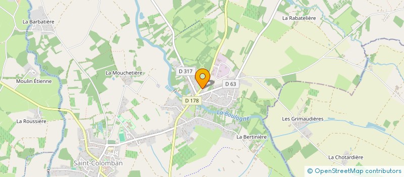 localisation de l'entreprise GRAND LIEU EQUIPEMENT ELEVAGE à SAINT-PHILBERT-DE-GRAND-LIEU