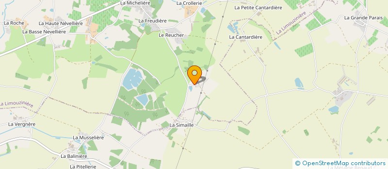 localisation de l'entreprise GRAND LIEU USINAGE à SAINT-LUMINE-DE-COUTAIS