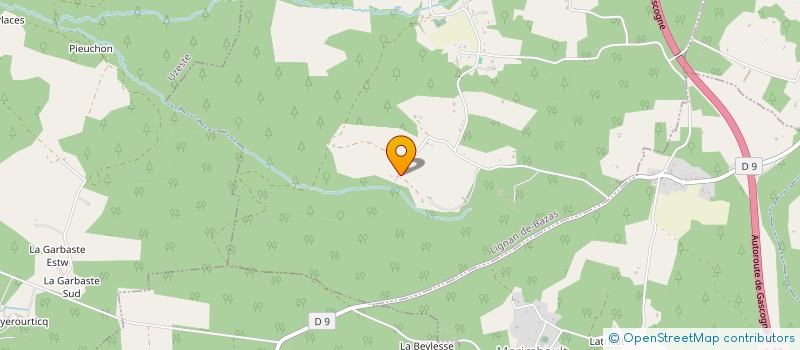 localisation de l'entreprise GRAND LOUVET INVESTISSEMENTS  LIGNAN-DE-BAZAS