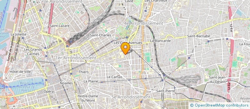 localisation de l'entreprise GRAND LUXURY ORGANISATION à MARSEILLE