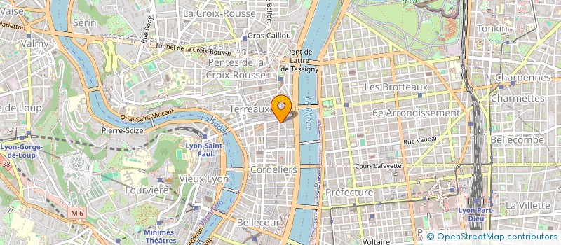 localisation de l'entreprise GRAND LYON CREDITS à LYON