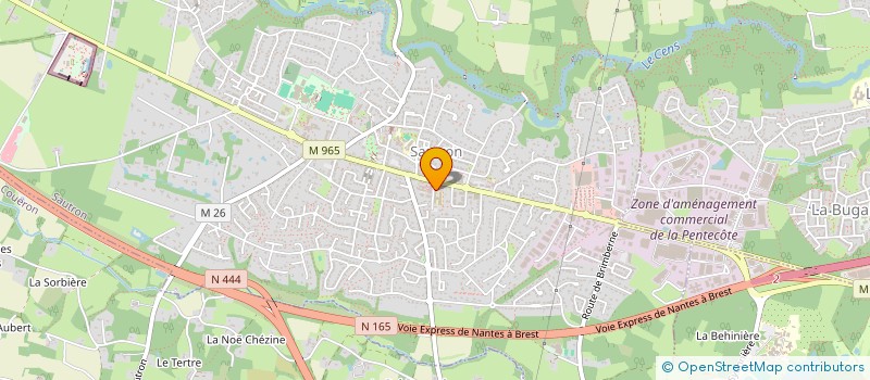 localisation de l'entreprise GRAND M.A  SAUTRON