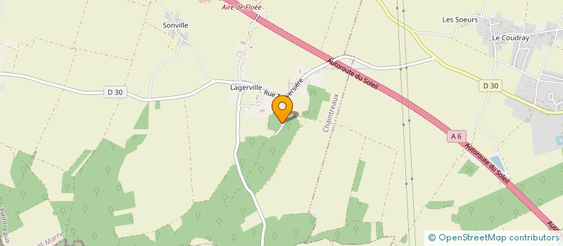 localisation de l'entreprise GRAND MANEGE  CHAINTREAUX