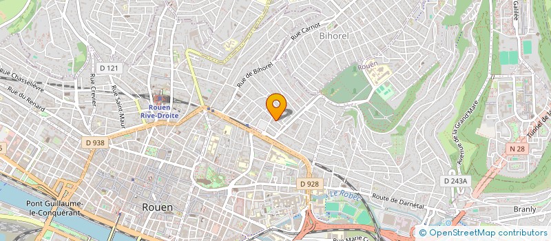 localisation de l'entreprise GRAND MAQUIS  ROUEN