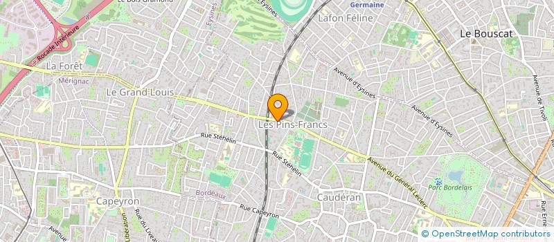 localisation de l'entreprise GRAND MARQUISAT à BORDEAUX