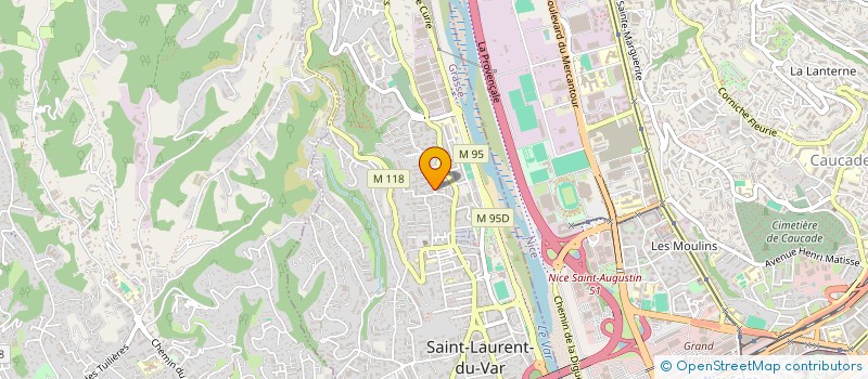 localisation de l'entreprise GRAND MARSEILLE à SAINT-LAURENT-DU-VAR