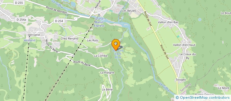 localisation de l'entreprise GRAND MASSIF CIRCUS  SAMOENS