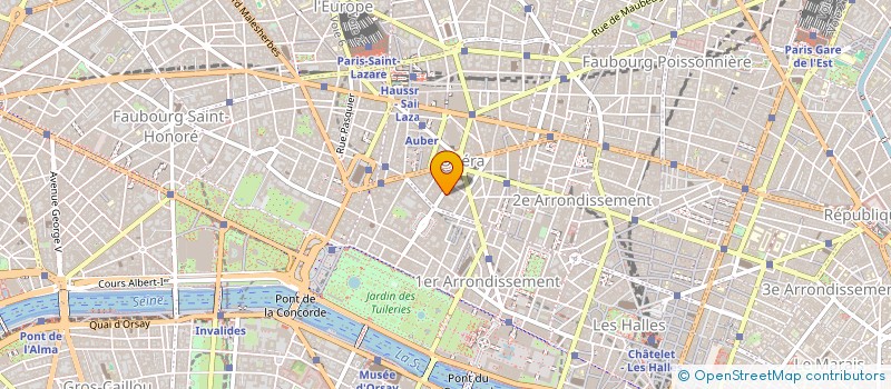 localisation de l'entreprise GRAND MONSIEUR  PARIS