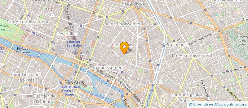 localisation de l'entreprise GRAND MUSC  PARIS