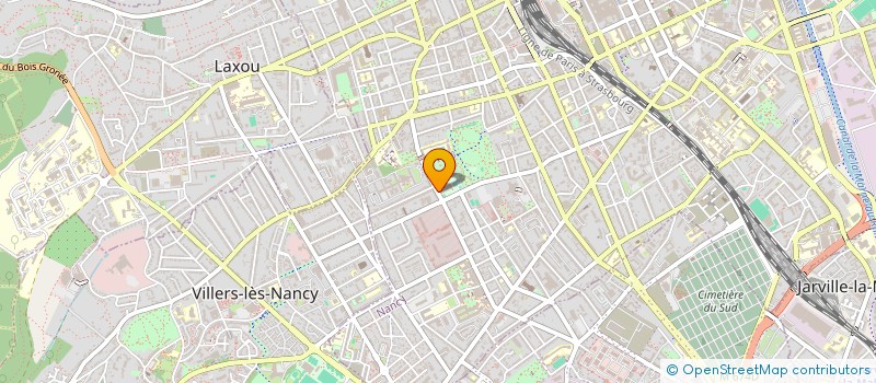 localisation de l'entreprise GRAND NANCY THERMAL DEVELOPPEMENT  NANCY