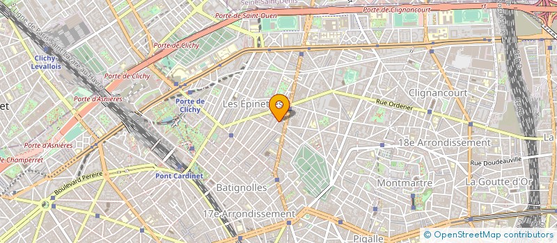 localisation de l'entreprise GRAND NOORD  PARIS