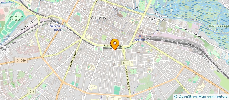 localisation de l'entreprise GRAND NORD EST PATRIMOINE  AMIENS