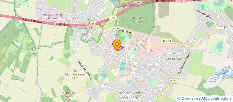 localisation de l'entreprise GRAND NORD MUSICAL ANIMATION  MONTIGNY-EN-OSTREVENT