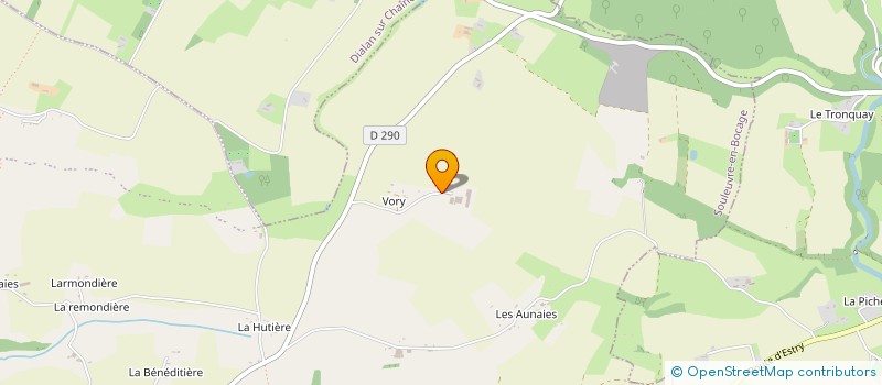 localisation de l'entreprise GRAND OUEST CONFORT à SOULEUVRE EN BOCAGE