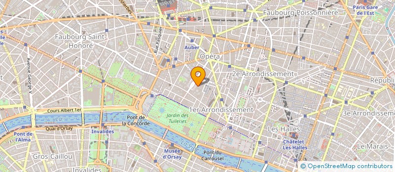 localisation de l'entreprise GRAND OUEST CORPORATE UNITE DEVELOPPEMEN à PARIS